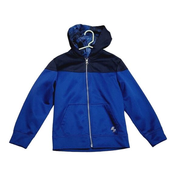 The Children’s Boy’s Sport Long Sleeve Colorblock Performance Hoodie M 7/8 - Picture 1 of 3